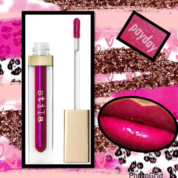 Stila Other - Stila Beauty Boss Lip Gloss in Sparkling Fuchsia